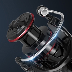 REEL FRONTAL CASTER BLACK WIDOW 6006 VARIADA RÍO MAR 6 RULEMANES