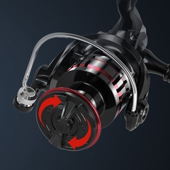 REEL FRONTAL CASTER BLACK WIDOW 6006 VARIADA RÍO MAR 6 RULEMANES - tienda online