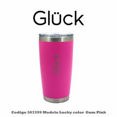 VASO TÉRMICO GLÜCK LUCKY (CON TAPA HERMETICA)