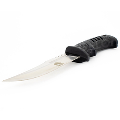 CUCHILLO CAZA BISON HOJA ACERO INOX MANGO POLIMERO - comprar online