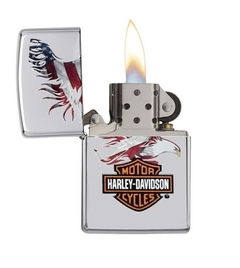 HARLEY-DAVIDSON AMERICAN FLAG POCKET LIGHTER en internet