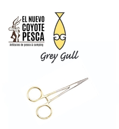 FÓRCEPS GREY GULL DORADO RECTO 6"