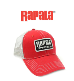 GORRA RAPALA ROJA TRUCKER