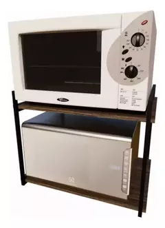 Suporte Duplo para Microondas e Forno