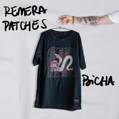 Remera patches Bicha