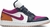 Tênis Nike Air Jordan 1 Low mismatched purple magenta DJ4342-400