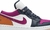 Tênis Nike Air Jordan 1 Low mismatched purple magenta DJ4342-400 - loja online