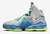 Tênis Nike LeBron 19 Neon Green Blue DC9341-400 - loja online