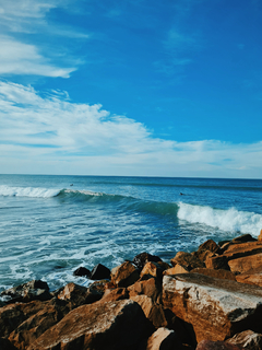 enero en el mar