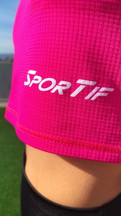 REMERA CORTA DRI-FIT MAGENTA - SporTif Mayorista