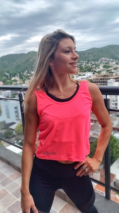 MUSCULOSA CORTA DRI-FIT FUCSIA - tienda online