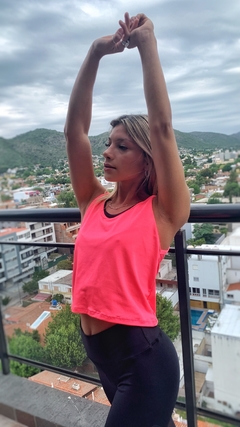 MUSCULOSA CORTA DRI-FIT FUCSIA - SporTif Mayorista