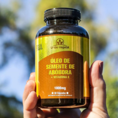 ÓLEO DE SEMENTE DE ABÓBORA + VITAMINA E 1000 MG 60 CÁPSULAS - Formulart Farmácia