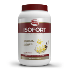 Whey Protein Isolado - Isofort - 900g baunilha - Vitafor