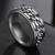 Letdiffery Cool Stainless Steel Rotatable Men Ring