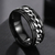 Imagen de Letdiffery Cool Stainless Steel Rotatable Men Ring