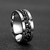 Imagen de Letdiffery Cool Stainless Steel Rotatable Men Ring