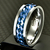 Letdiffery Cool Stainless Steel Rotatable Men Ring - testmx