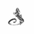 Imagen de Rings For Women Blade Snake Frog Animal Cute Charm