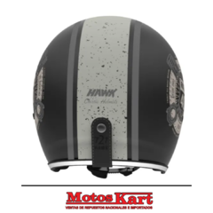 CASCO HAWK 721 RUTA 40 GREY MATE en internet