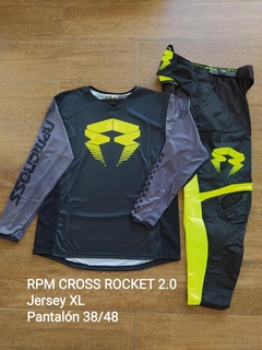 PANTALON RPM CROSS ROCKET PLUS 2.0 ROJO