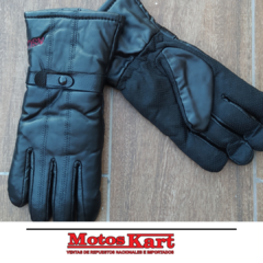 GUANTES S-10 TACTIL SEMI IMPERM.NEGRO