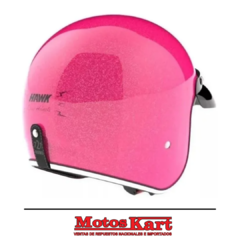 CASCO HAWK 721 GLITER MAGENTA - comprar online