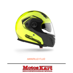 CASCO HAWK RS5 VECTOR AMARILLO FLUO