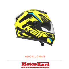 CASCO HAWK RS11 REVO FLUO MATE