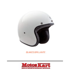 CASCO HAWK 721 CLASSIC BLANCO BRILLANTE