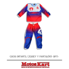 CONJUNTO CROSS INFANTIL (JERSEY + PANTALÓN)