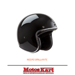 CASCO HAWK 721 CLASSIC NEGRO BRILLANTE