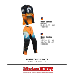 PANTALON RPM NEON KIDS NARANJA - comprar online