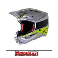 CASCO ALPINESTARS S-M5 BOND HELMET - comprar online