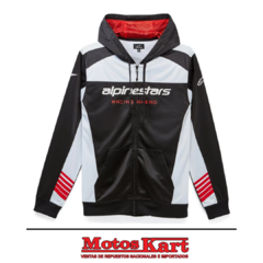 CAMPERA ALPINESTARS SESSIONS II FLEECE BLACK/WHITE