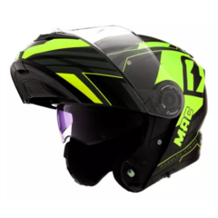 CASCO ROCK RAY MATT FLUO YELLOW BLACK MAC - comprar online