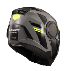 CASCO FF902 SCOPE MAX GRIS/AMARILLO/GLOSS LS2 - comprar online