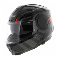 CASCO FF902 SCOPE HAMR BLACK - TITANIUM - RED LS2