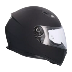 CASCO SHIRO MONOCOLOR NEGRO MATE en internet