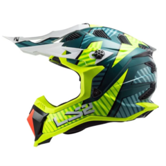 CASCO LS2 MX700 SUBVERTER EVO ASTRO VERDE/AMARILLO