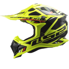 CASCO LS2 MX700 SUBVERTER STOMP AMARILLO / ROJO MATE