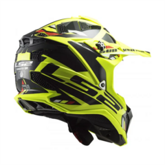 CASCO LS2 MX700 SUBVERTER STOMP AMARILLO / ROJO MATE - comprar online