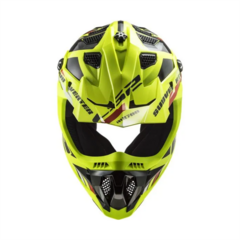 CASCO LS2 MX700 SUBVERTER STOMP AMARILLO / ROJO MATE - MotosKart