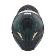 CASCO MAC 166 BLAZE GEWALT VERDE/DORADO MATE - tienda online