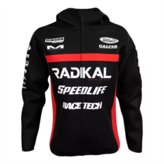 CAMPERA ROMPEVIENTO RACE NEGRO RADIKAL MOTOCROSS/ATV