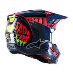 CASCO ALPINESTARS S-M5 SOLAR FLARE HELMET ECE - MotosKart