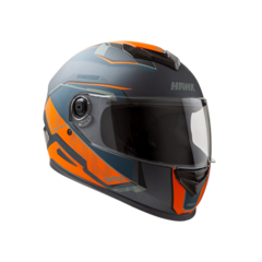 CASCO HAWK RS1 ALPHA SOPHIE/NARANJA MATE