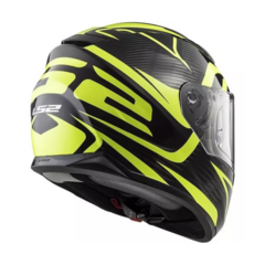 CASCO LS2 320 EVO JINK MATT NEGRO - AMARILLO - comprar online