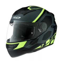 CASCO LS2 FF352 ROOKIE MEIN MATT BLACK/NEON YELLOW