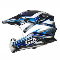 CASCO SHOEI VFX-W CAPACITOR TC-2 BLUE/WHITE - comprar online